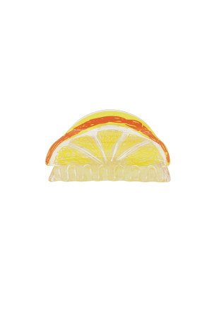 Pince À Cheveux Citron Avec Une Touche D'Orange h5 Image2