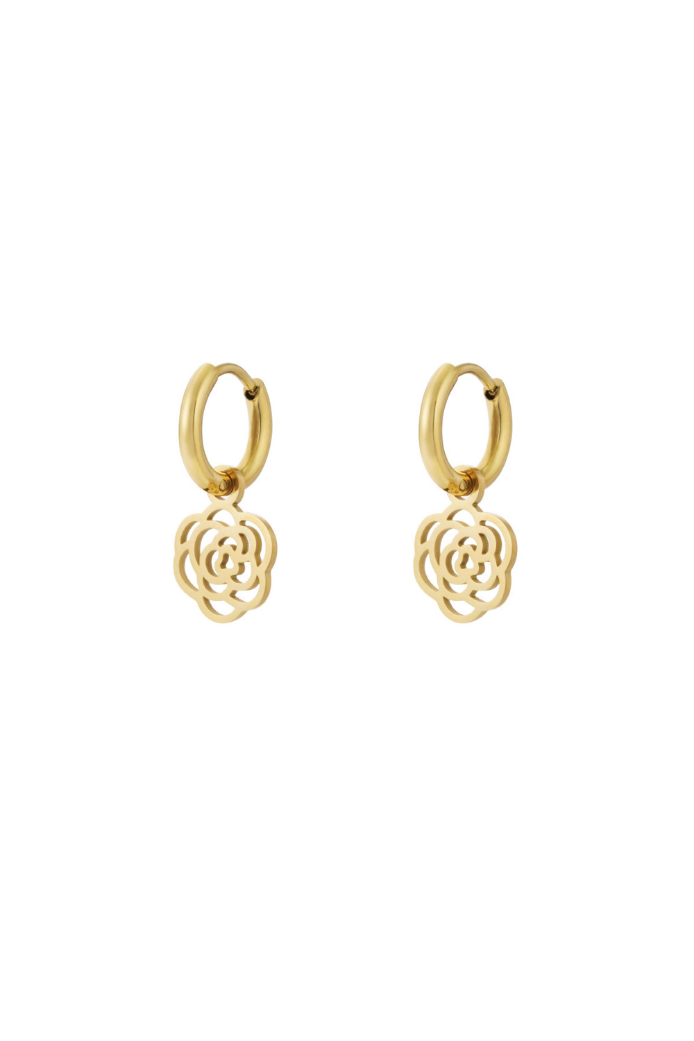 Boucles D'Oreilles Roses 