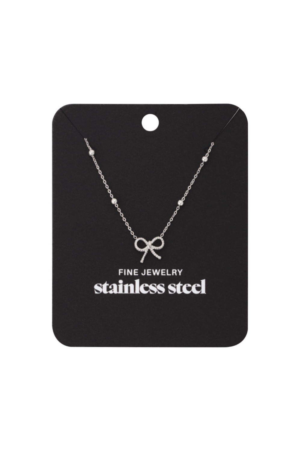 Collier Noeud Basic - Doré Image3