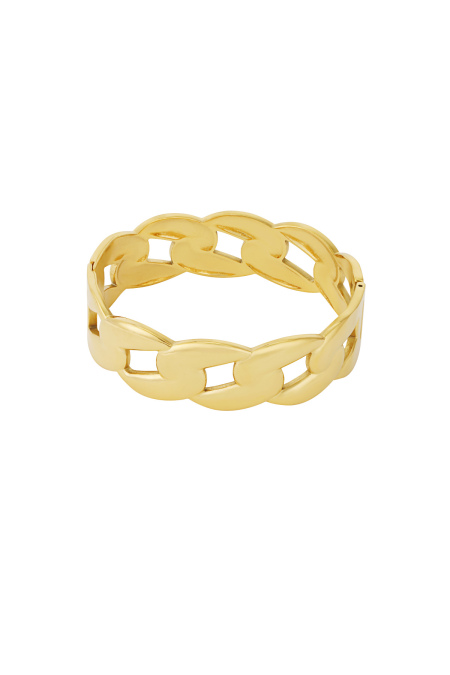 Bracelet à maillons audacieux