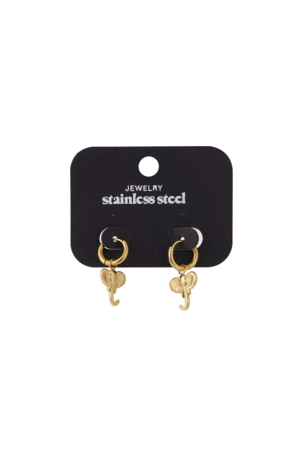 Boucles D'Oreilles Éléphant Image3
