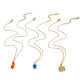 Ensemble de collier trois pièces avec image principale dorée Image4