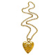 Collier long cœur en or Image2