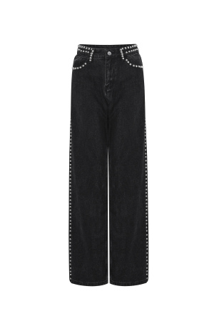 Tissu Coton Femmes Pantalon Droit Rue Couleur Unie h5 