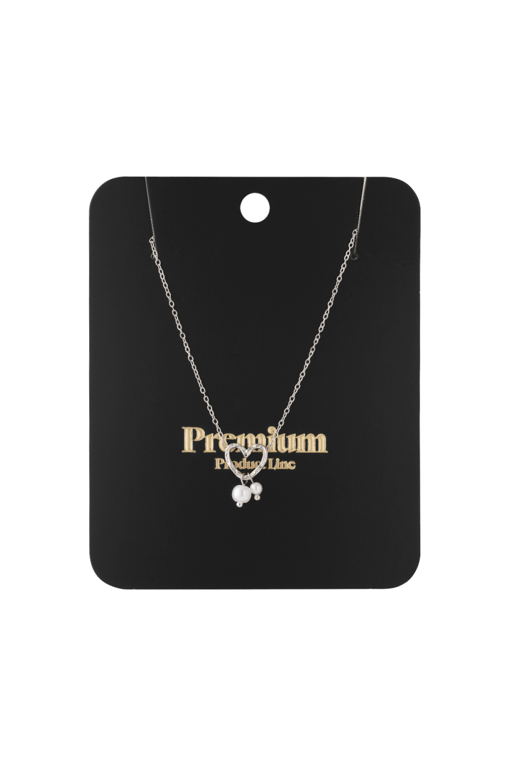 Collier Perle Amour - Doré Image5
