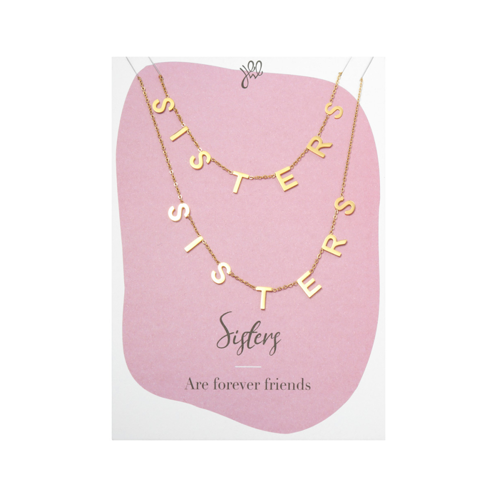 Collier Sœurs Amies Pour Toujours 