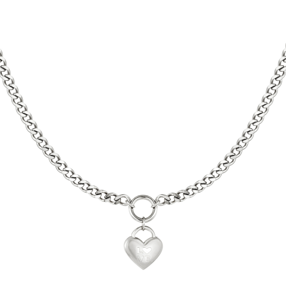Collier Un Cœur Plein D'Amour En Or 