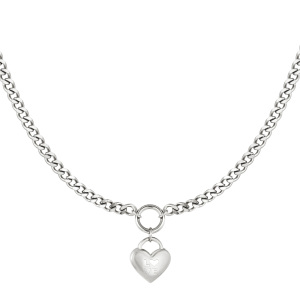 Collier Un Cœur Plein D'Amour En Or h5 