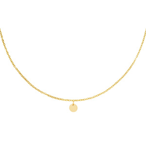 Collier Avec Pendentif Petit Cercle h5