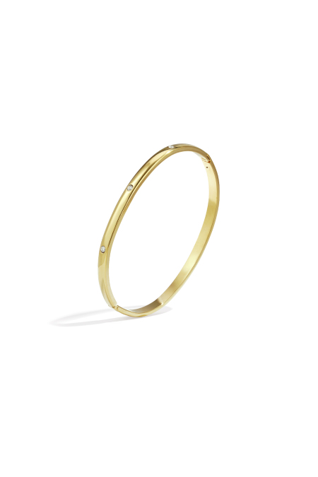 Bracelet orné de pierres discrètes