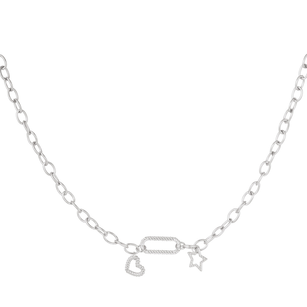 Collier Avec Pendentif Et Breloques