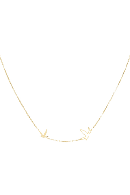 collier oiseau