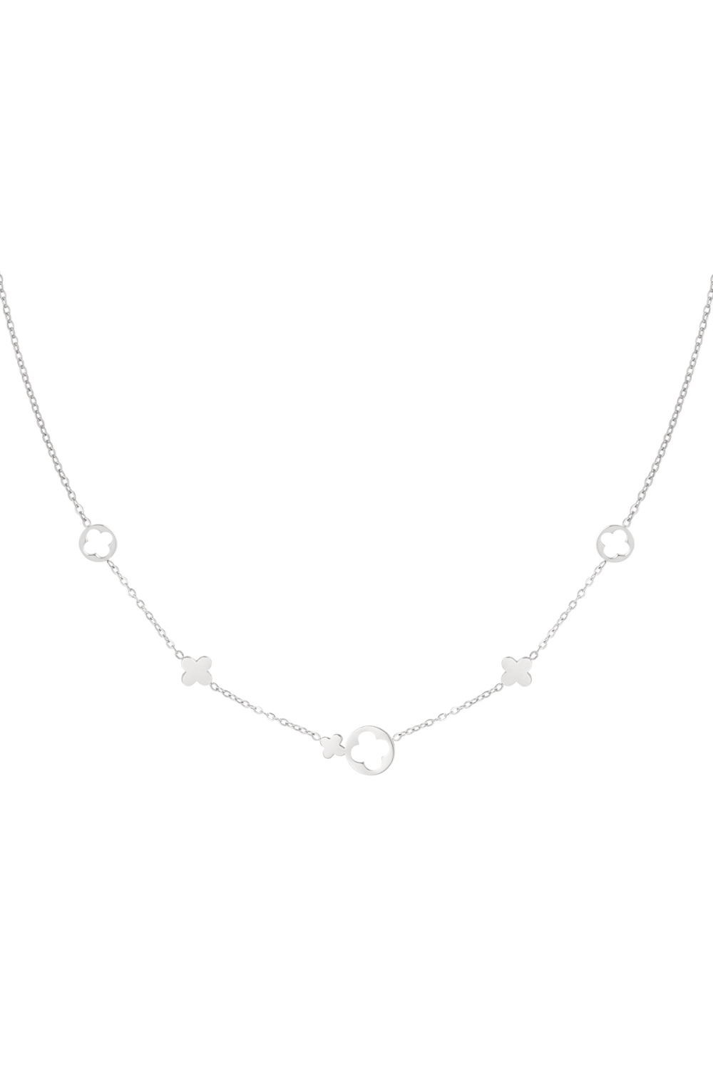 Collier Breloques Trèfle 