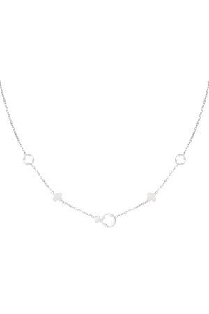 Collier Breloques Trèfle h5 