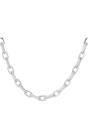 Collier Maillons Allongés Avec Breloques h5 