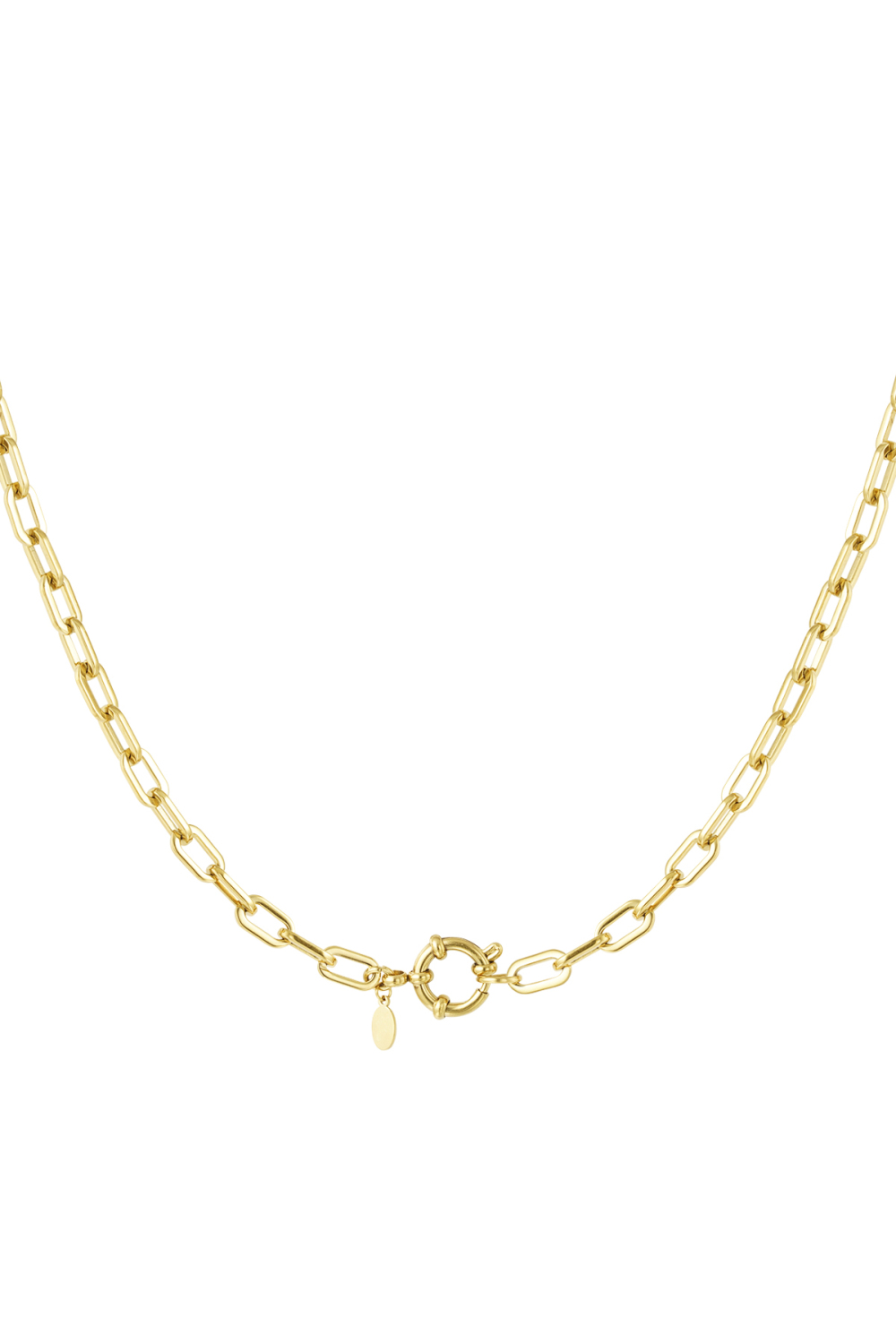 Collier Maillons Basiques Fermeture Ronde