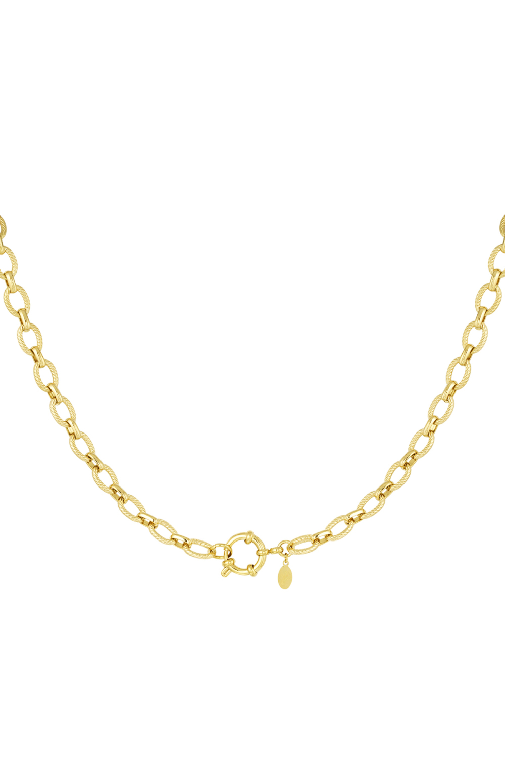 Collier Maillons Ronds 