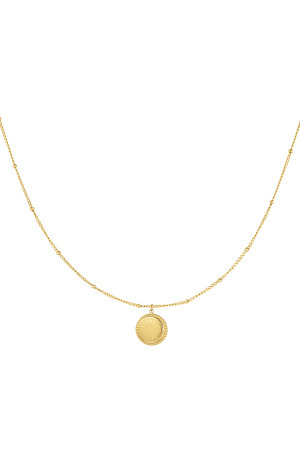 Collier Double Pièce Ronde h5 