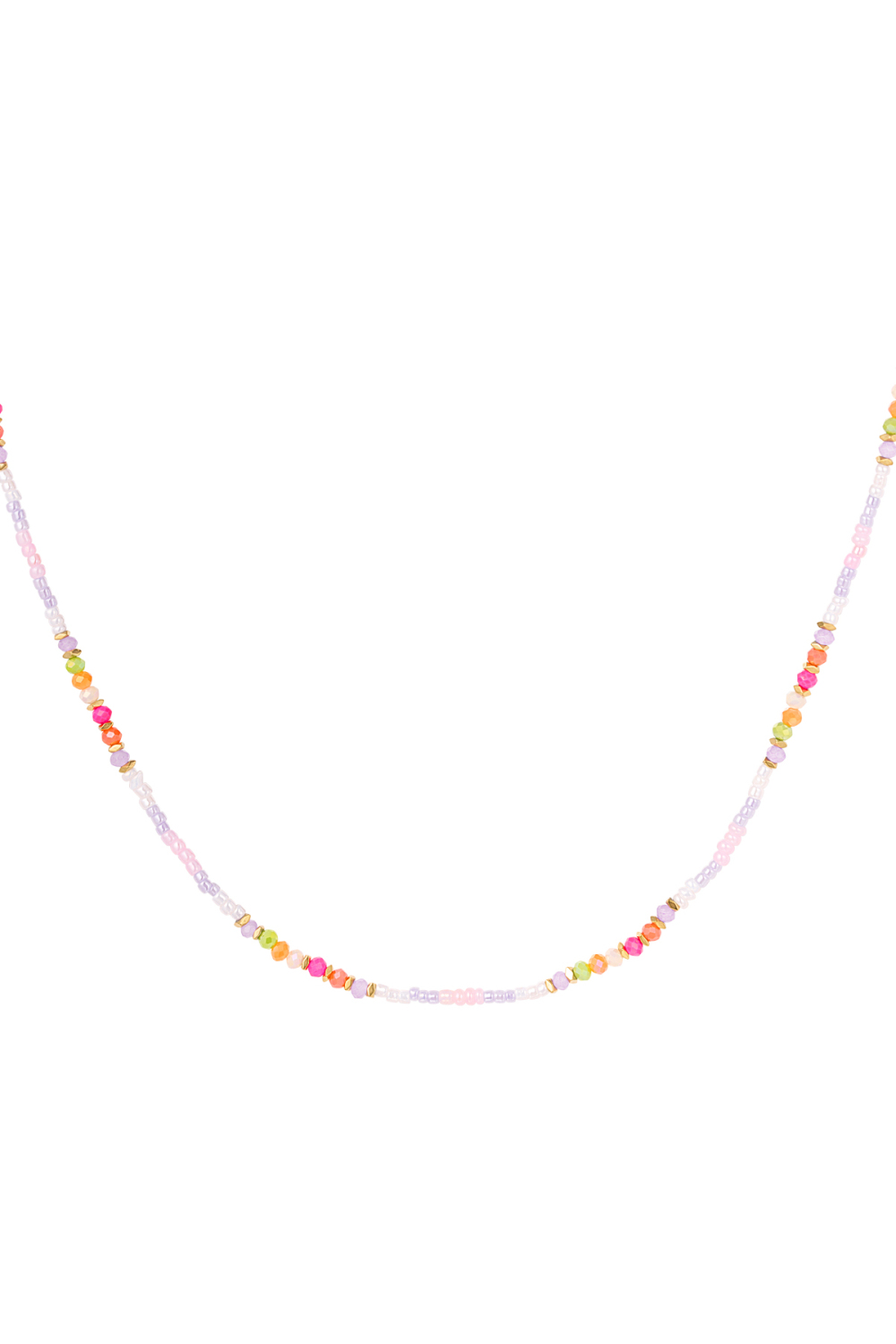 Collier De Perles Colorées - Multi 