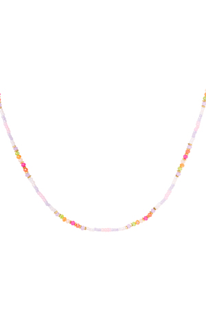 Collier De Perles Colorées - Multi h5 