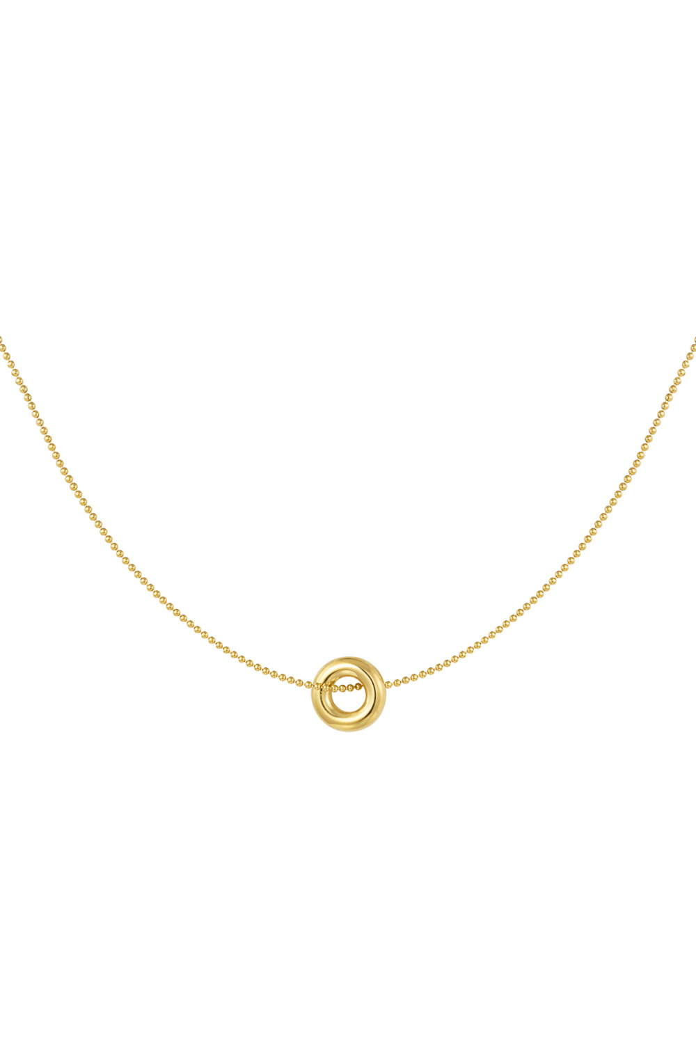 Collier Breloque Donut 