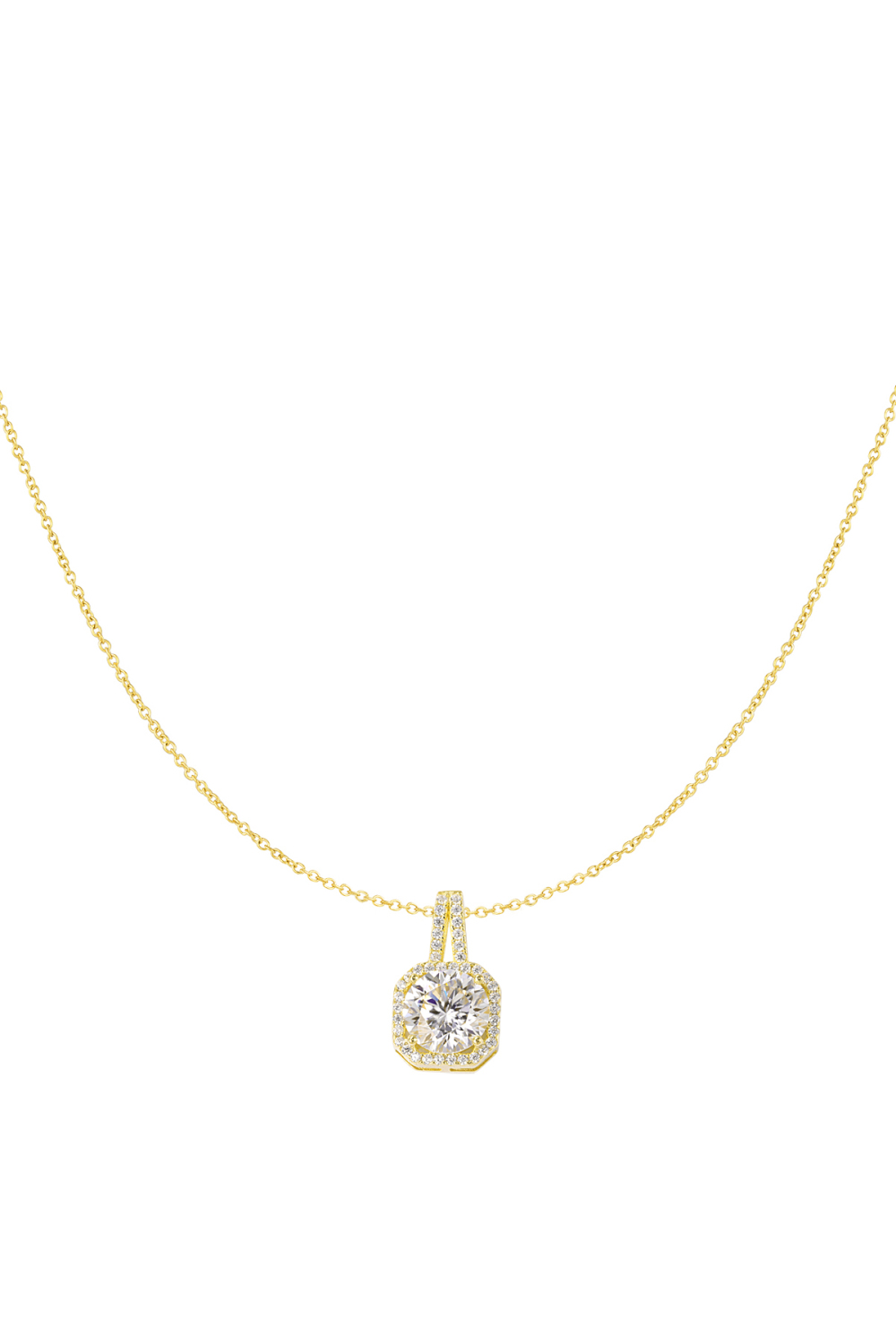 Collier Pierre Carrée 
