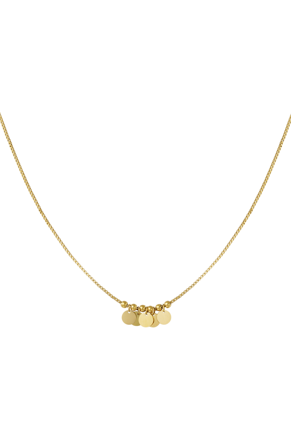 Collier Suspendu Pièces De Monnaie