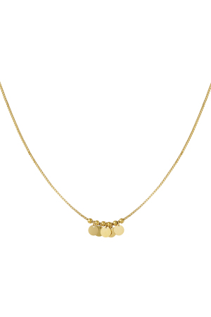 Collier Suspendu Pièces De Monnaie h5