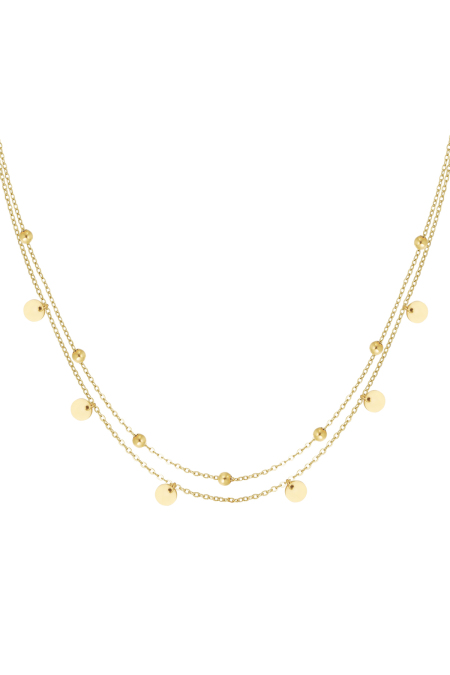 collier boules et ronds