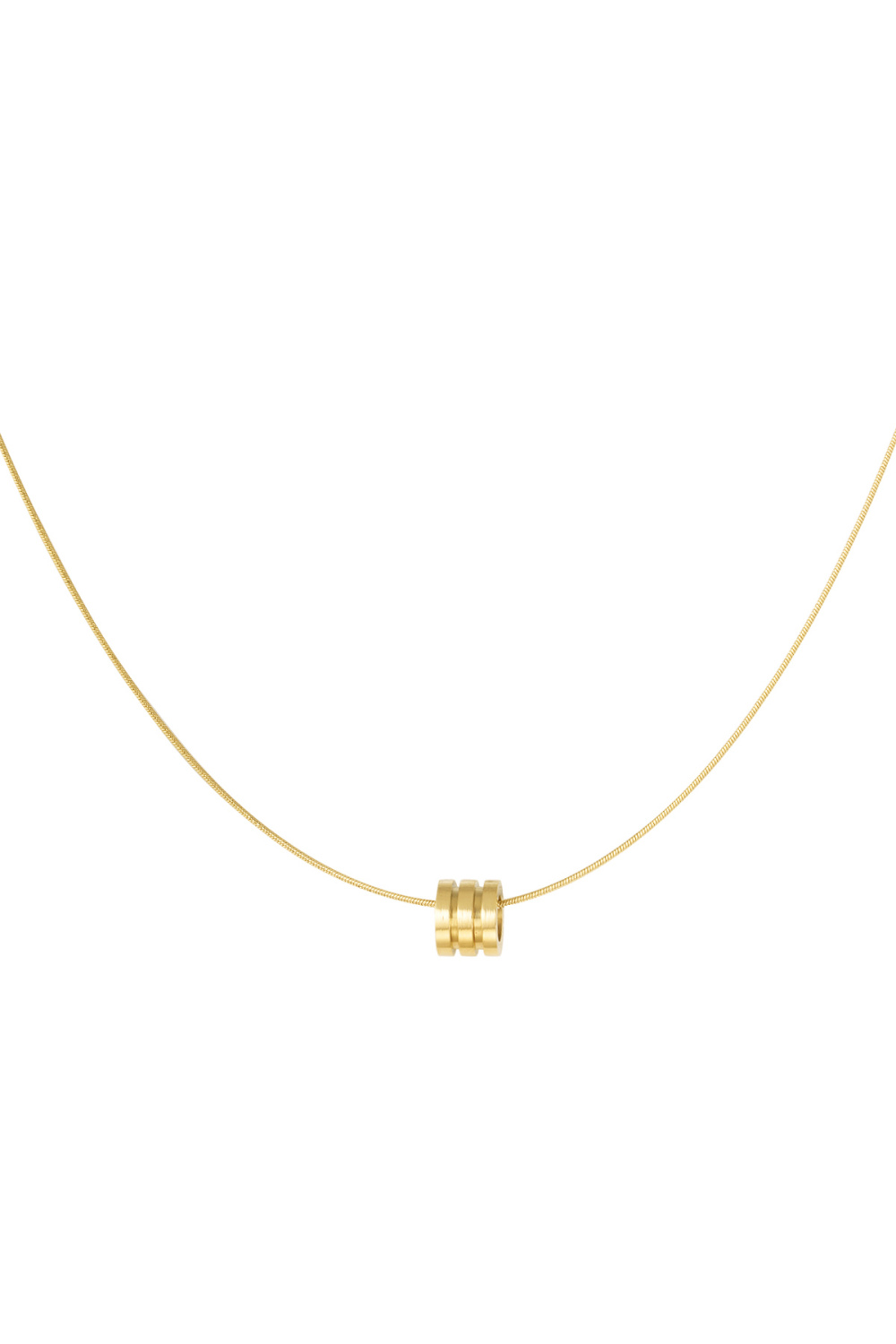 Collier Breloque Trois Couches 