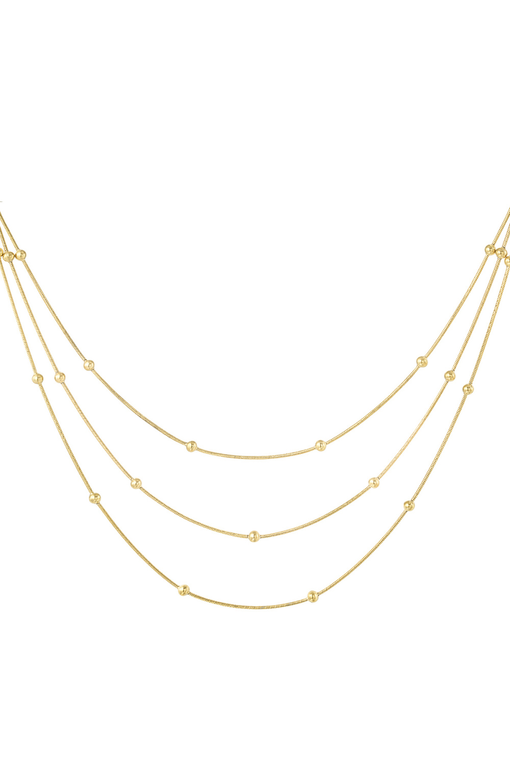 Collier Twisté - Doré 