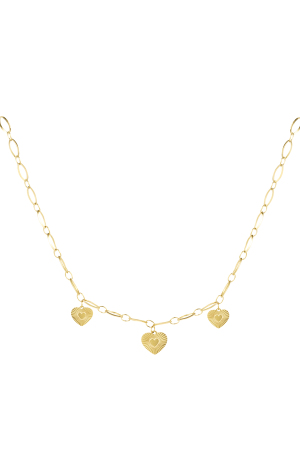 Collier Trois Coeurs Pièces h5
