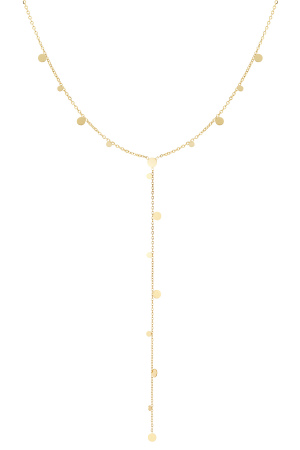 Collier Centre De Table Cercles Doré h5 