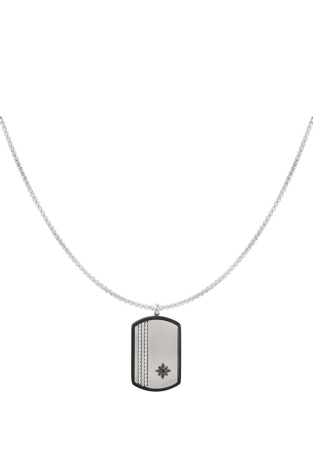Collier Homme Charm Argent 