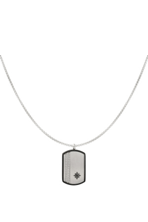 Collier Homme Charm Argent h5 