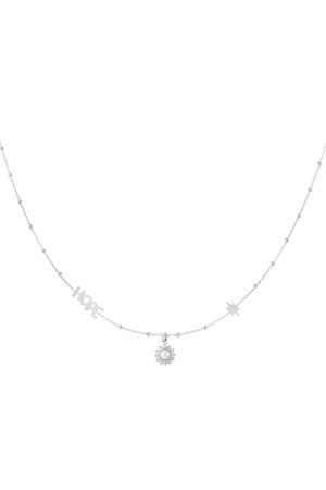 Chaîne Boule Avec Espoir Et Pendentifs h5