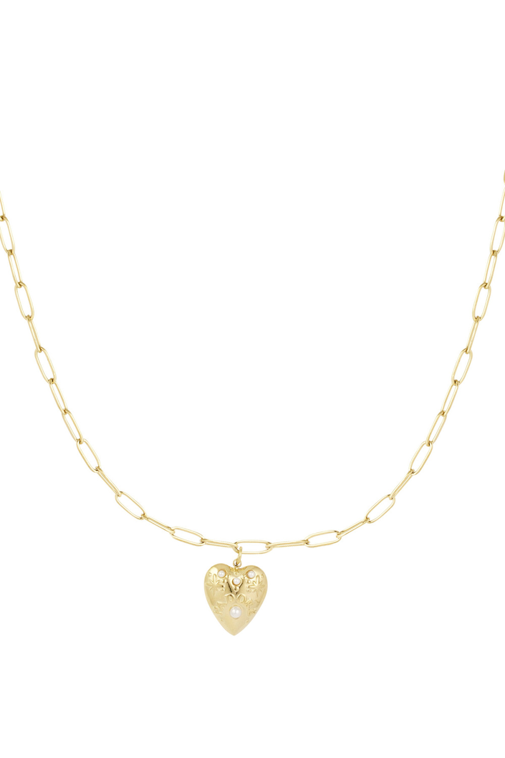 Collier Coeur D'or