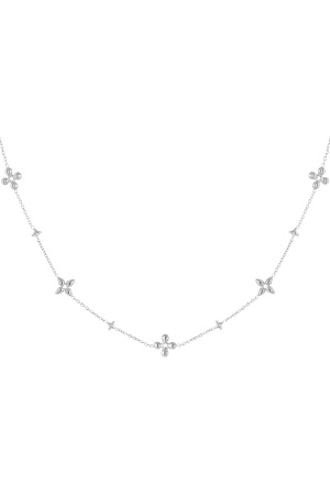 Collier De Fête Fleuri - Doré (Pack With Plastic Bag) h5