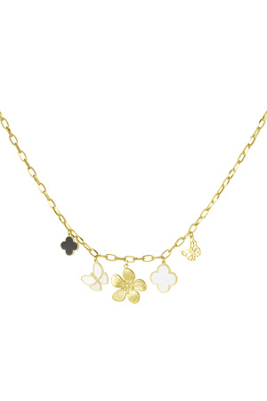 Collier Charm Ambiance Nature - Doré h5