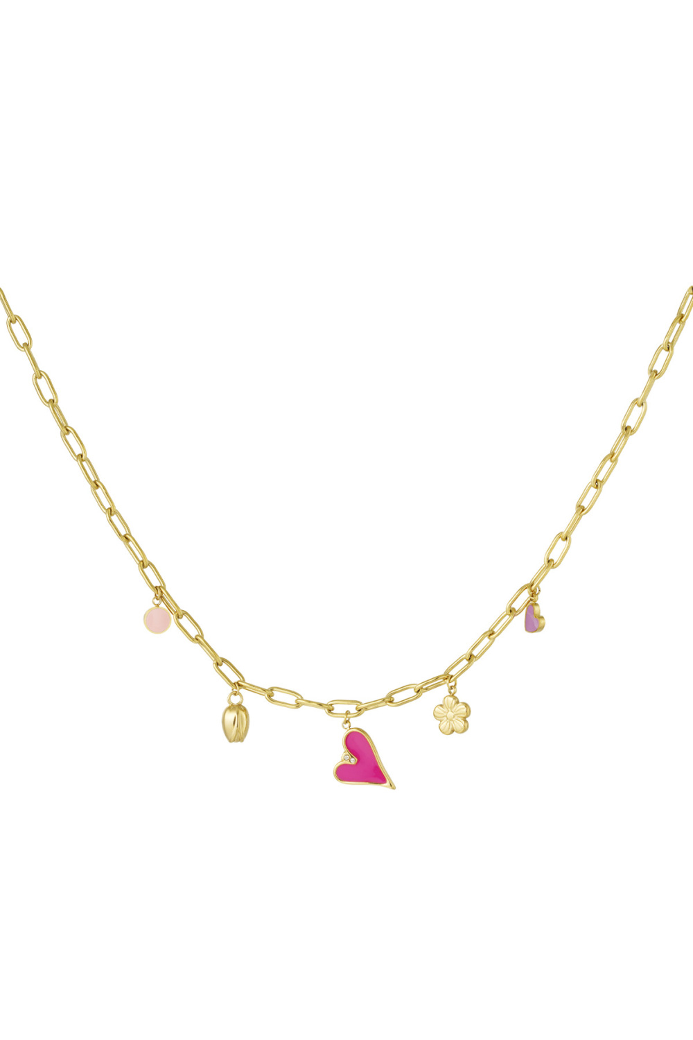 Collier Charm Nuances Printanières - Doré