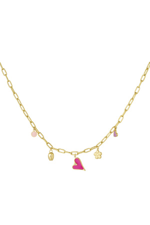Collier Charm Nuances Printanières - Doré h5