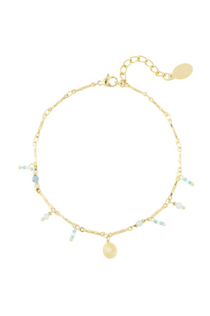 Bracelet De Cheville Sucre Pastèque - Doré h5 