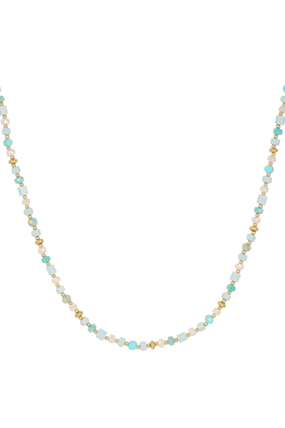 Collier Festival Colcouleur Oré - Bleu/Couleur Or 