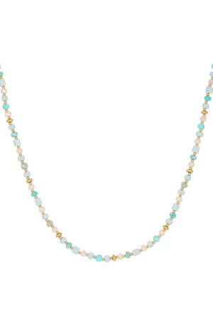 Collier Festival Colcouleur Oré - Bleu/Couleur Or h5 