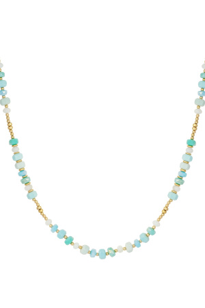 Collier Wrap Colcouleur Oré - Bleu/Couleur Or h5