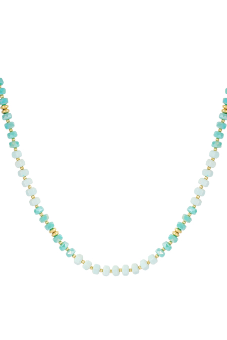 Collier pierre naturelle all over