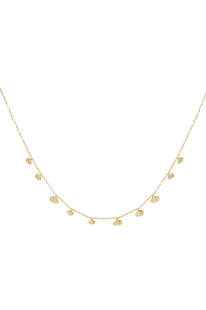 Collier Classique Avec Breloques Coquillages - Doré h5 