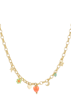 Collier À Breloques Choisis-Moi - Doré h5