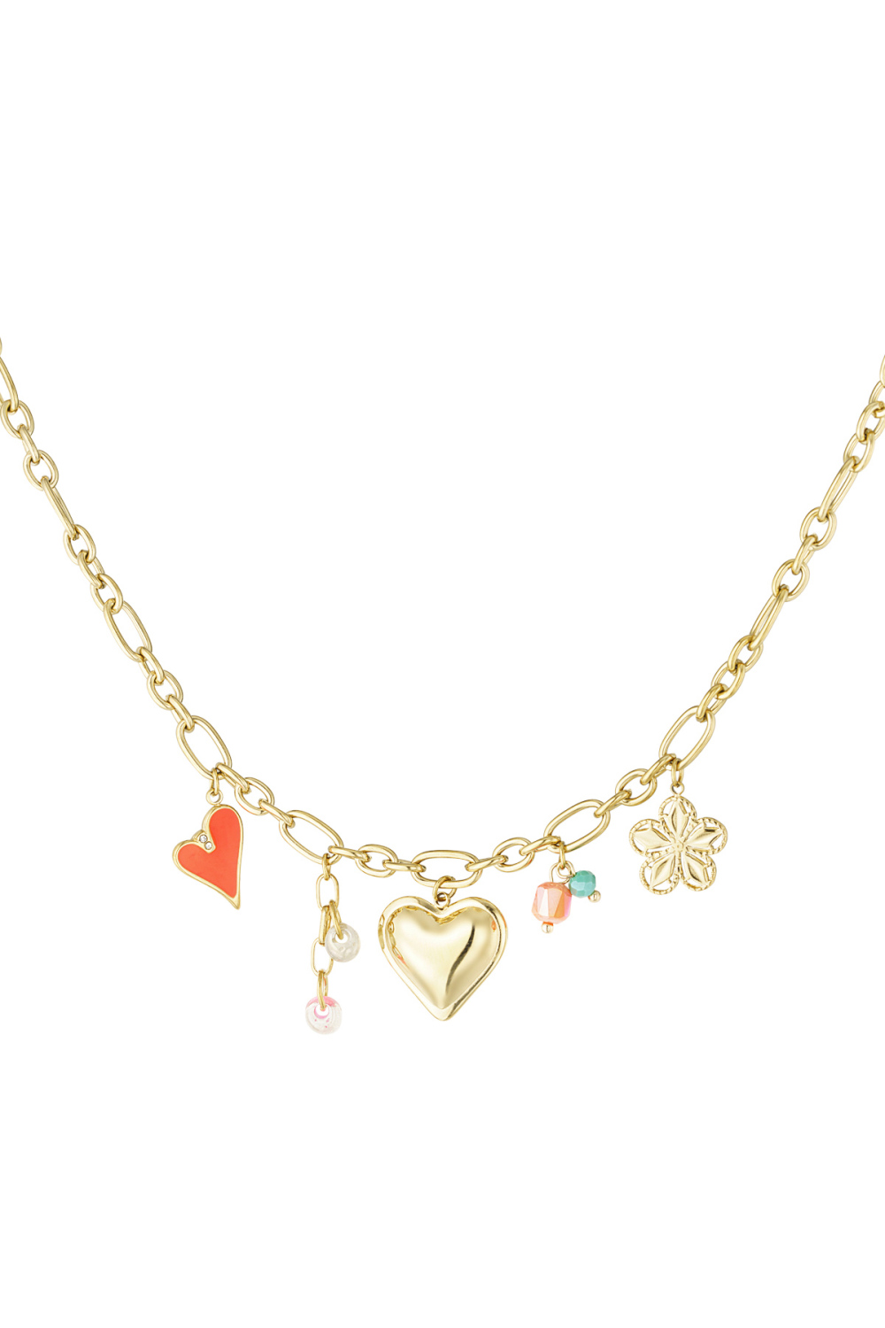 Collier À Breloques Summer Of Joy - Doré 