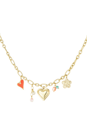 Collier À Breloques Summer Of Joy - Doré h5 
